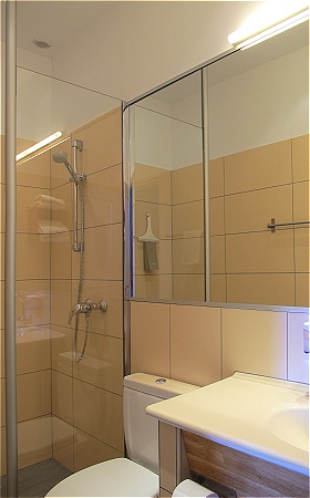 walk-in shower