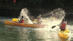 canoë sur l'Hérault