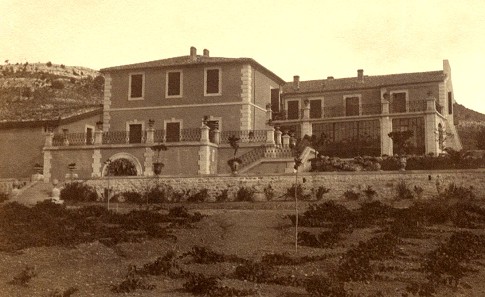 la maison de maître environ 1900