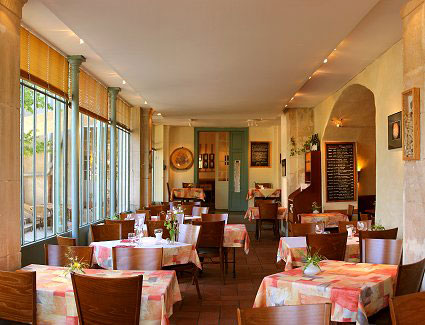the restaurant in the orangery