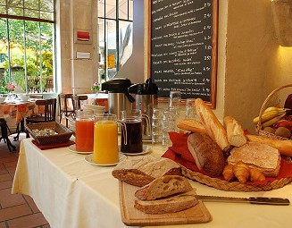 breakfast in the orangery