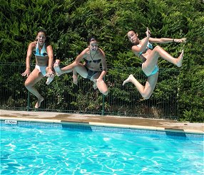 les joies de l'eau !