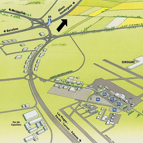 plan aéroport