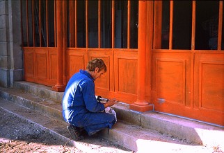 restauration of the orangery